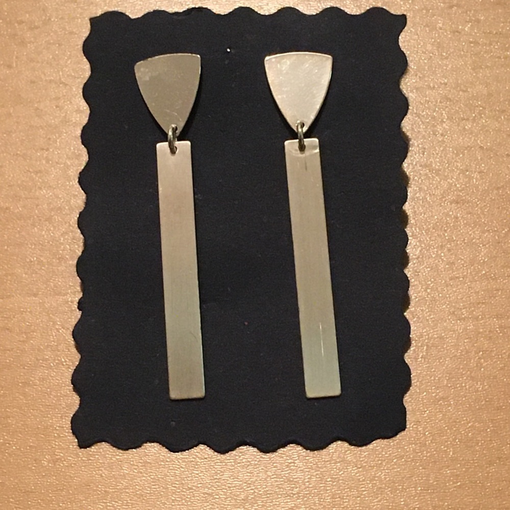 NWT 80s 90s Party Geometric Dangle Earrings Perfect Halloween Costume Accessory